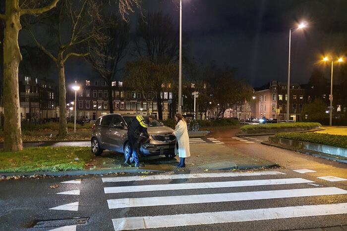 Fietser gewond na aanrijding met auto