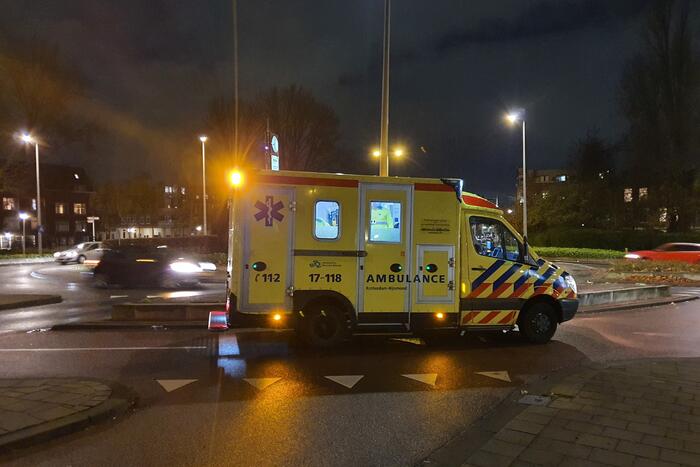 Fietser gewond na aanrijding met auto