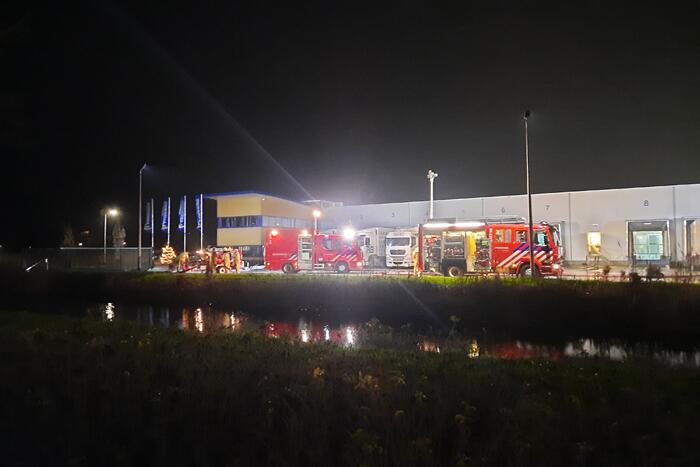 Vrachtwagen verwoest door brand