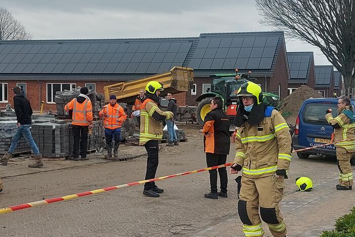 Gaslekkage door graafwerkzaamheden