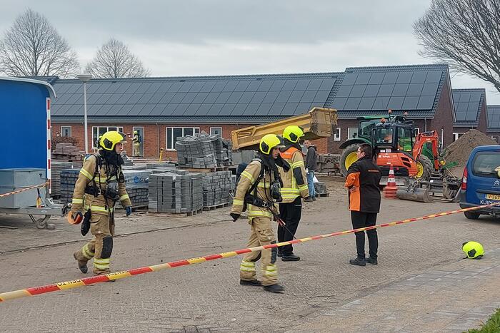 Gaslekkage door graafwerkzaamheden