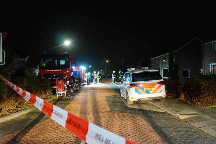Drugslab aangetroffen na brand in loods
