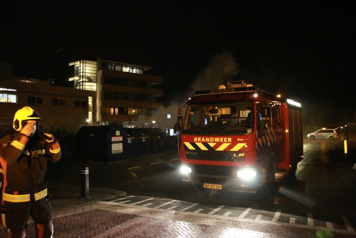 Opnieuw containerbrand in korte tijd