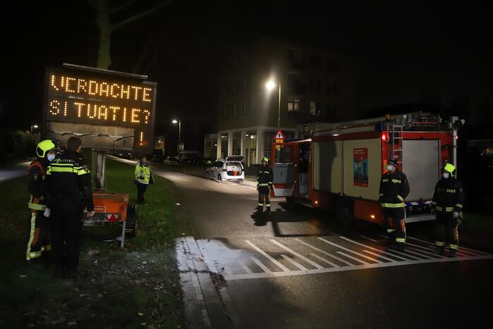 Tekstkar beschadigd naar harde knal