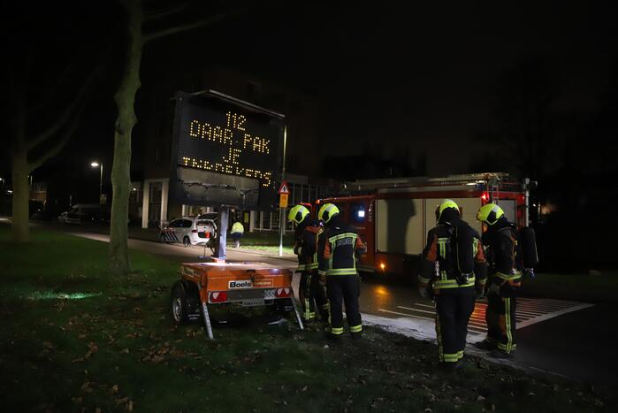 Tekstkar beschadigd naar harde knal