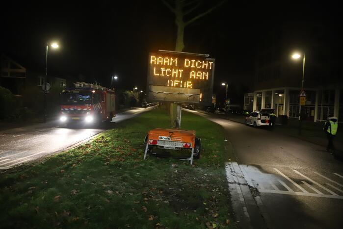 Tekstkar beschadigd naar harde knal