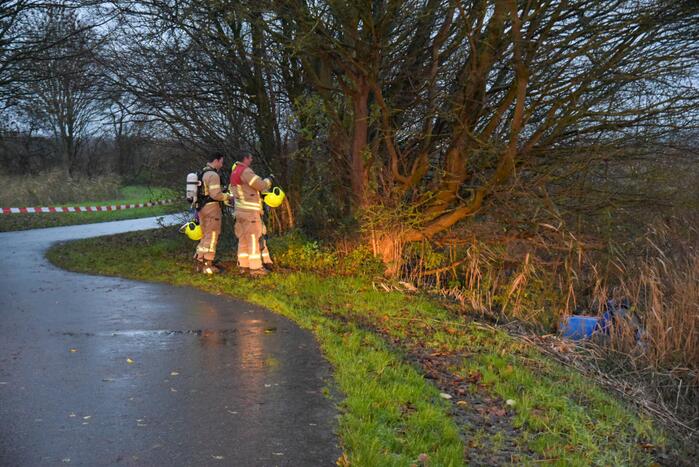 Onderzoek naar vaten met mogelijk drugsafval