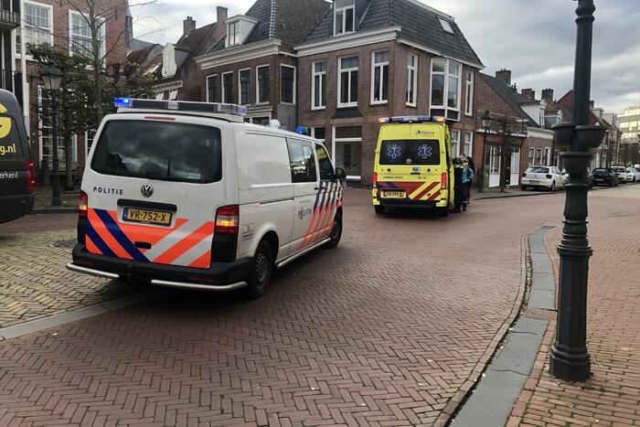 Fietsster raakt gewond bij botsing met auto