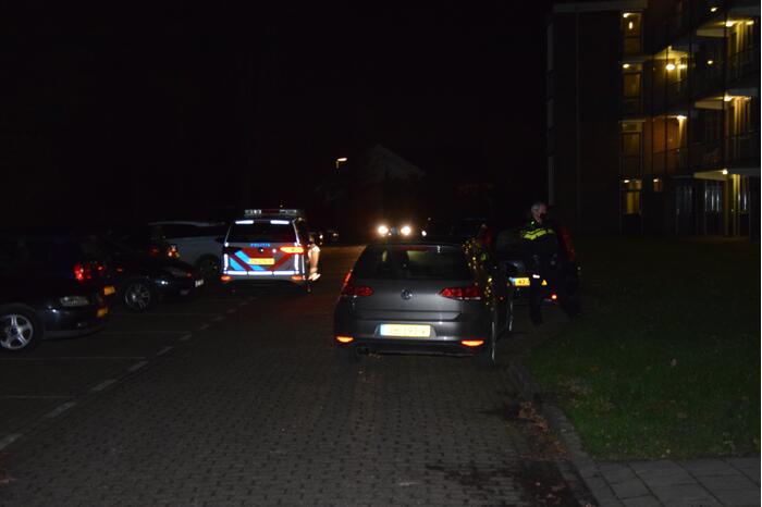 Persoon aangehouden na incident in woning
