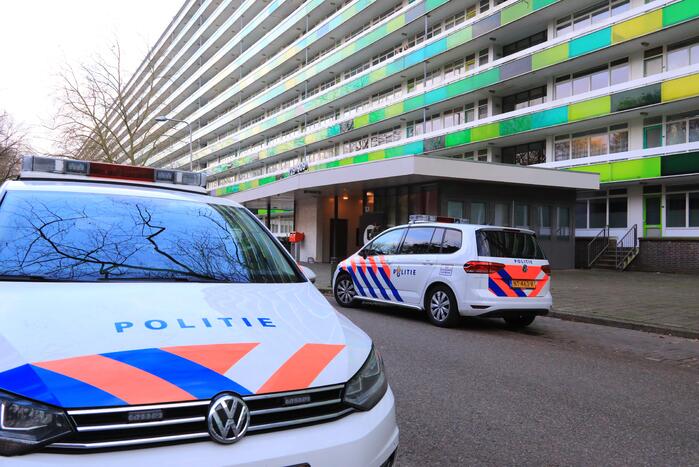 Steekpartij in flatwoning