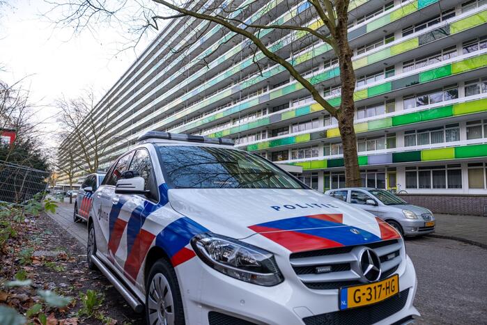 Steekpartij in flatwoning