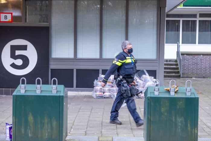 Steekpartij in flatwoning