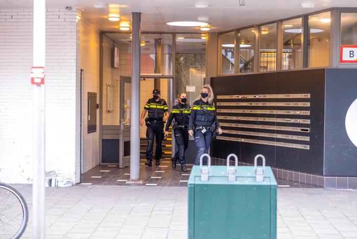 Steekpartij in flatwoning