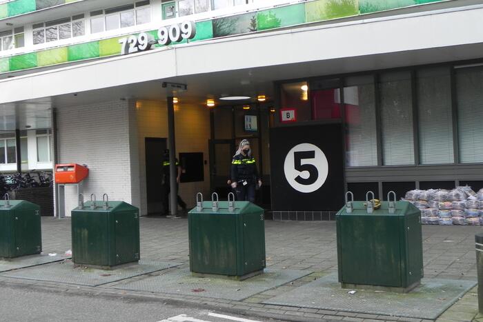 Steekpartij in flatwoning