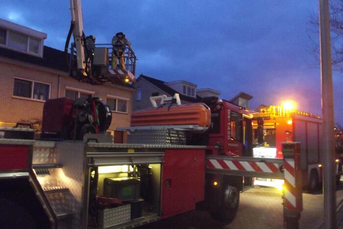 Damp zorgt voor melding woningbrand