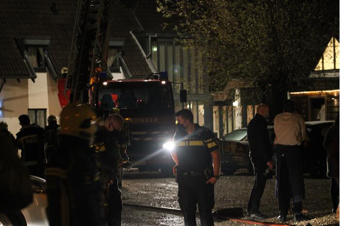 Grote brand in hotel de Witte Brug