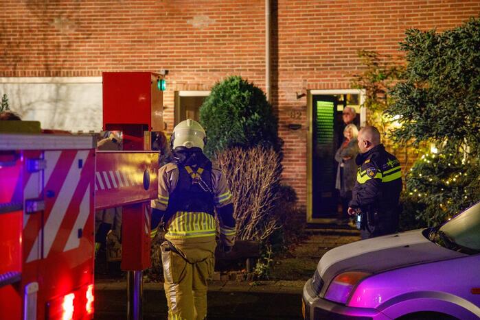 Brand in schoorsteen trekt aandacht van veel buurtbewoners