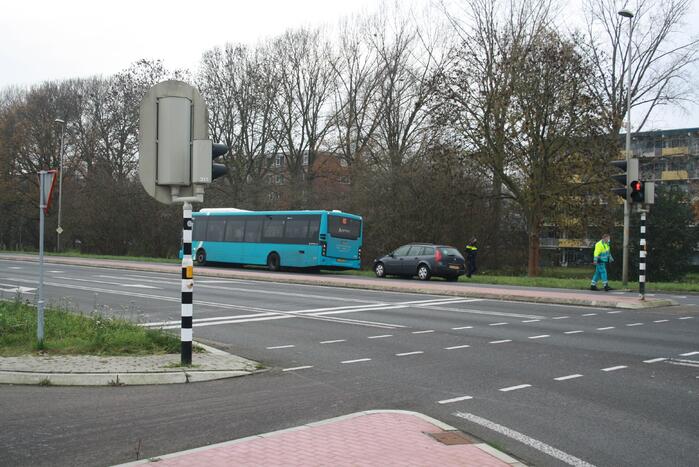 Lijnbus betrokken bij aanrijding