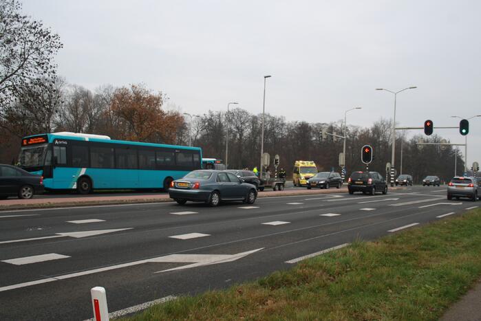 Lijnbus betrokken bij aanrijding