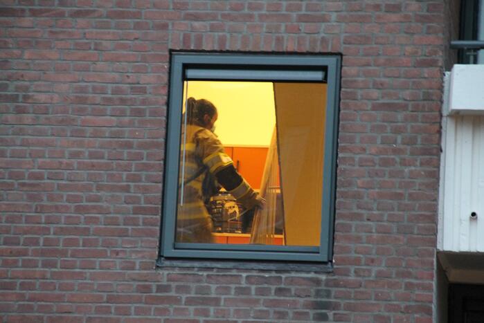 Vlam in de pan zorgt voor fikse rookontwikkeling