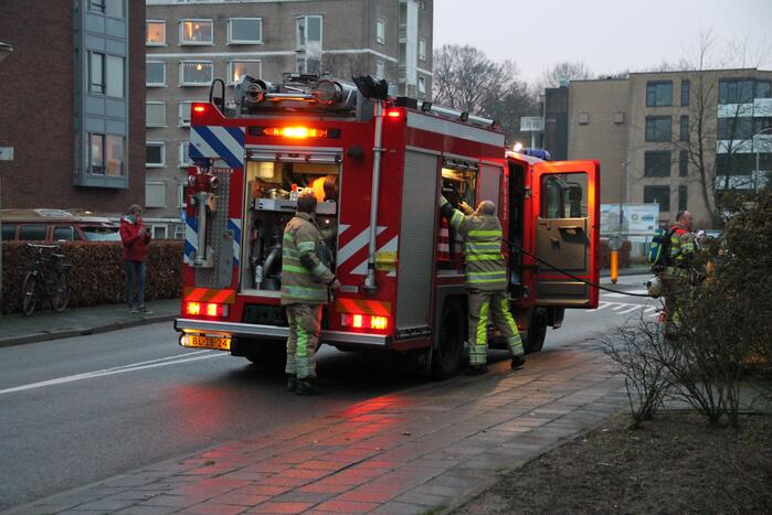Vlam in de pan zorgt voor fikse rookontwikkeling
