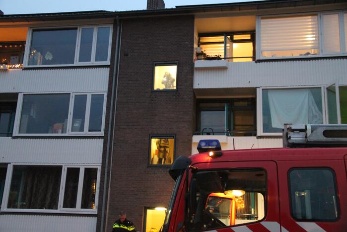 Vlam in de pan zorgt voor fikse rookontwikkeling