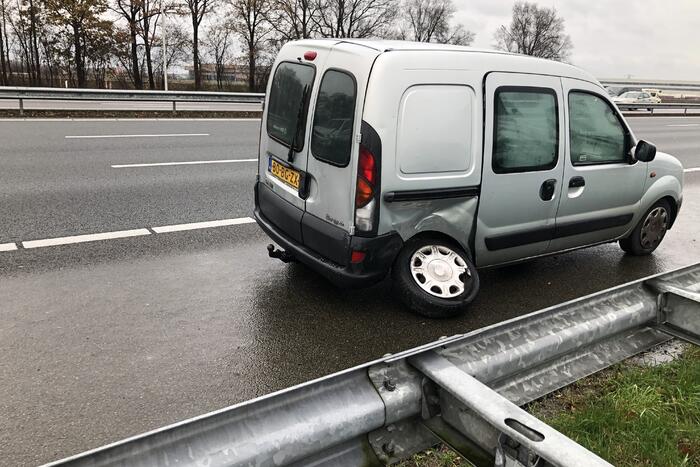 Snelweg dicht na ongeval