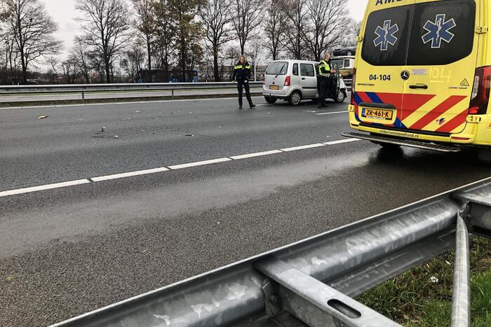 Snelweg dicht na ongeval