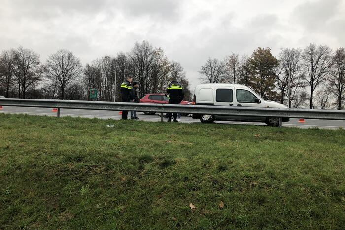 Snelweg dicht na ongeval