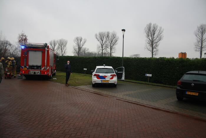 Brand bij gezondheidscentrum