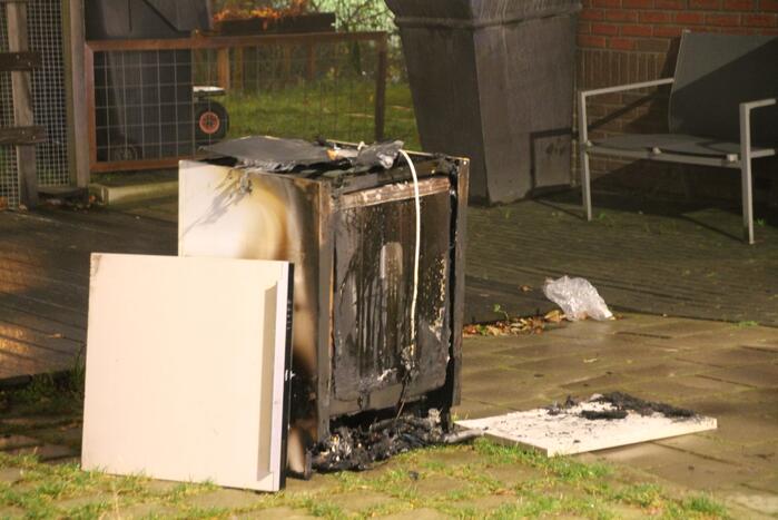 Veel schade na brand in vaatwasser