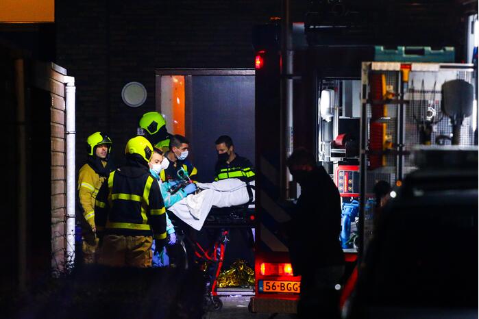 Zwaargewonden bij brand in appartementencomplex