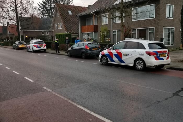 Kop-staartbotsing tussen twee voertuigen