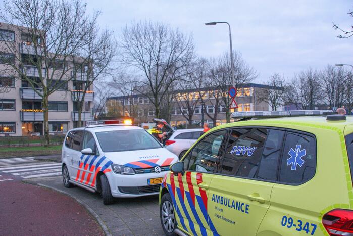Fietser gewond bij aanrijding met auto