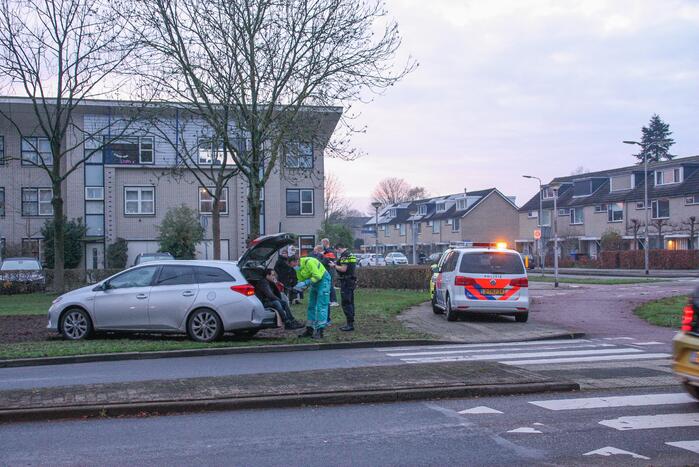 Fietser gewond bij aanrijding met auto