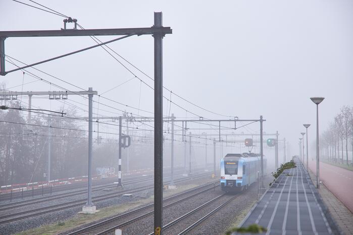 Dichte mistbanken in de Keistad