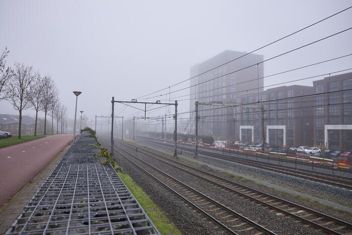 Dichte mistbanken in de Keistad