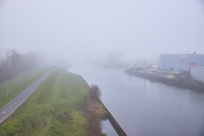 Dichte mistbanken in de Keistad