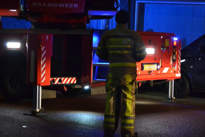 Schoorsteen geïnspecteerd na brand