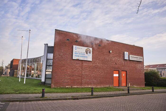 Grootste brandhaard sluit middelbare school Oostwende College