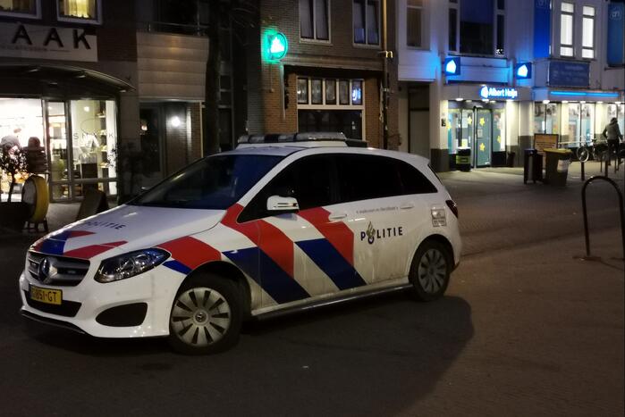 Vroege winkeldiefstal bij Albert Heijn