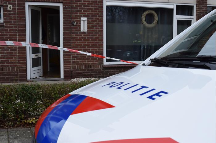 Bewoner overvallen in woning