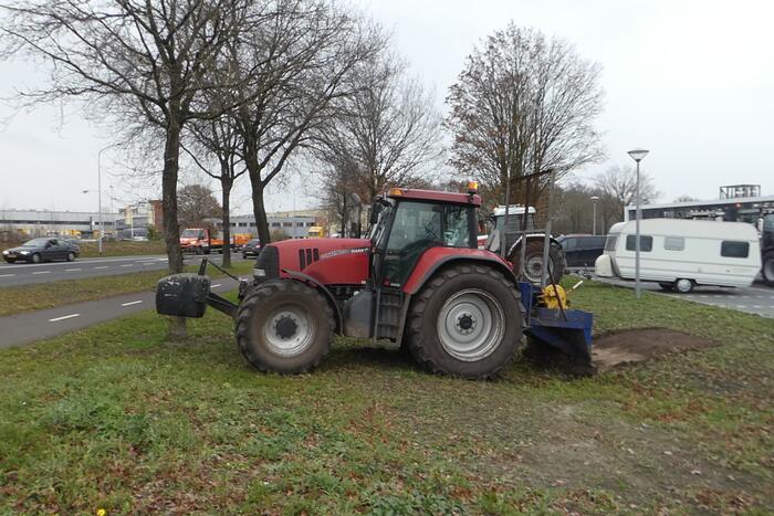 Distributiecentrum Jumbo geblokkeerd door boeren