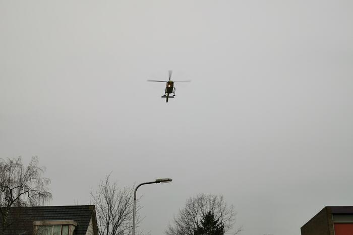 Traumahelikopter ingezet voor incident in woning