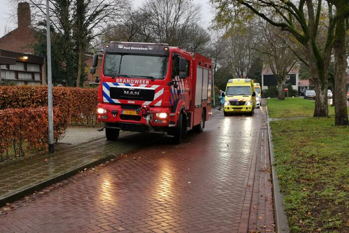 Traumahelikopter ingezet voor incident in woning