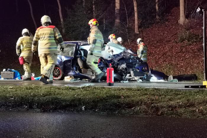 Gewonde bij ernstig ongeval met meerdere voertuigen