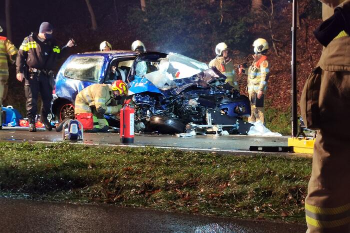Gewonde bij ernstig ongeval met meerdere voertuigen