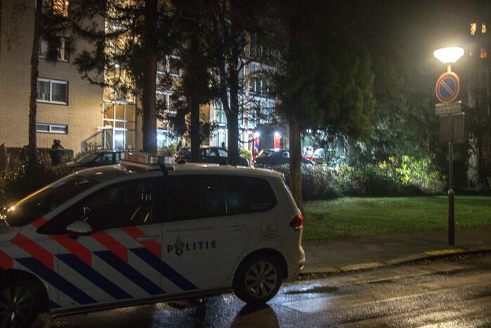 Brand in wooncomplex