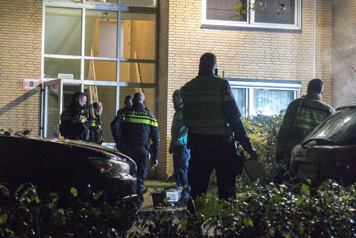 Brand in wooncomplex