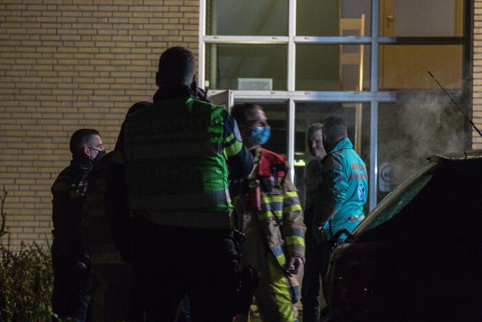 Brand in wooncomplex